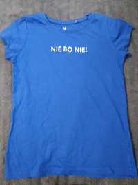 T-shirt z napisem Nie bo nie!