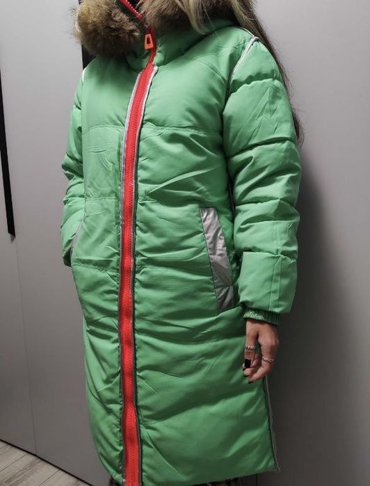 Зимова двостороння куртка-пальто Maliyana 12 р. (152 см.)