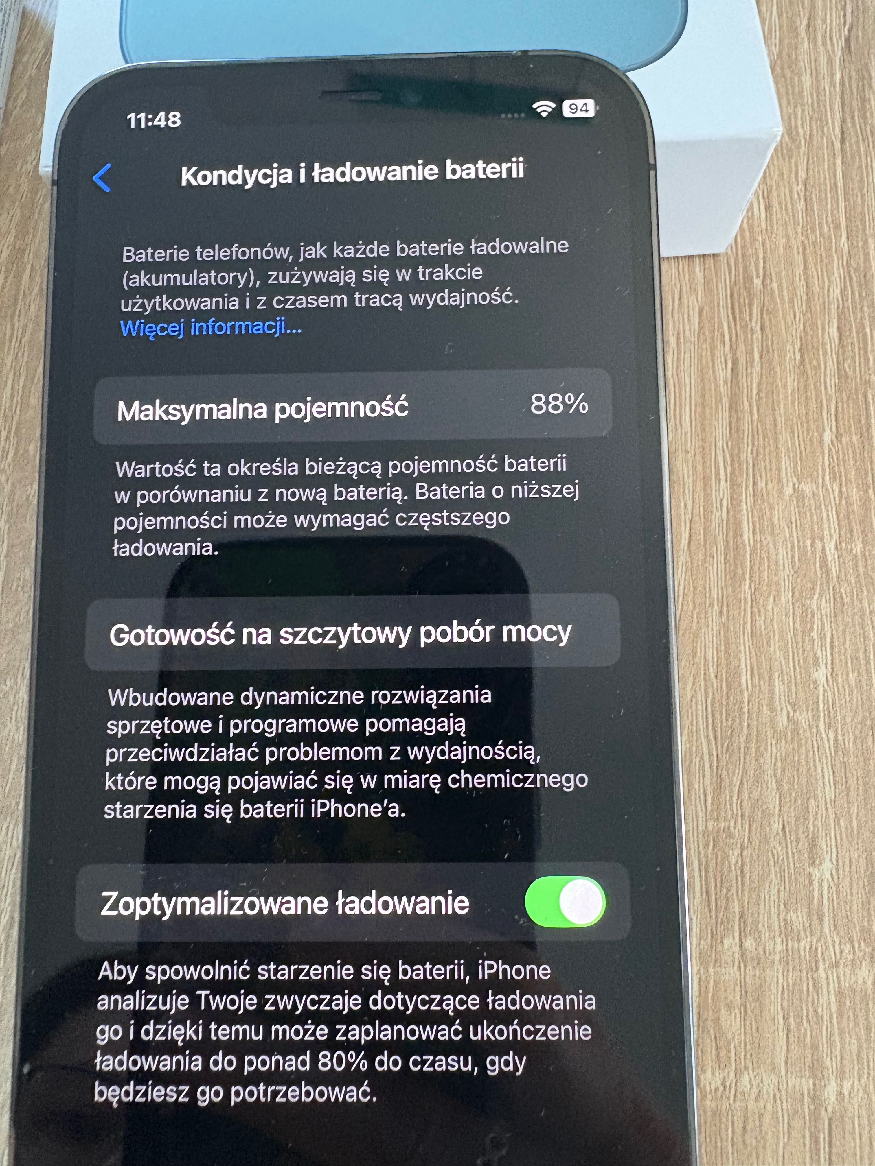 Iphon 12pro 128gb