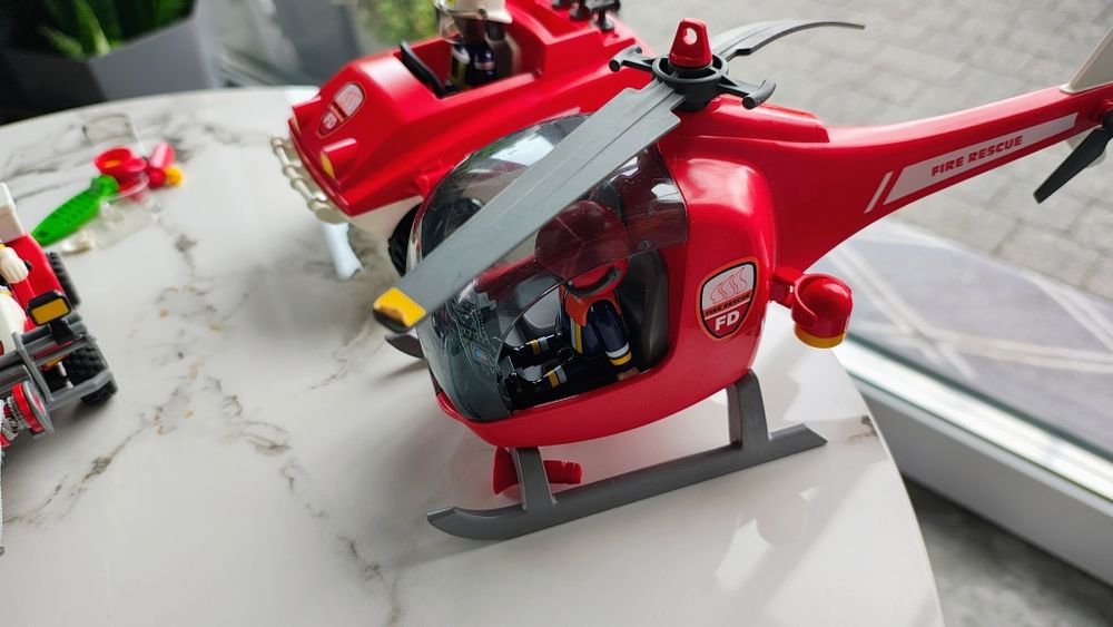 Playmobile zestaw straży pożarnej