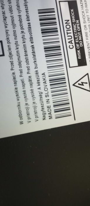 tv Samsung UE50F5500Aw uszkodzona matryca