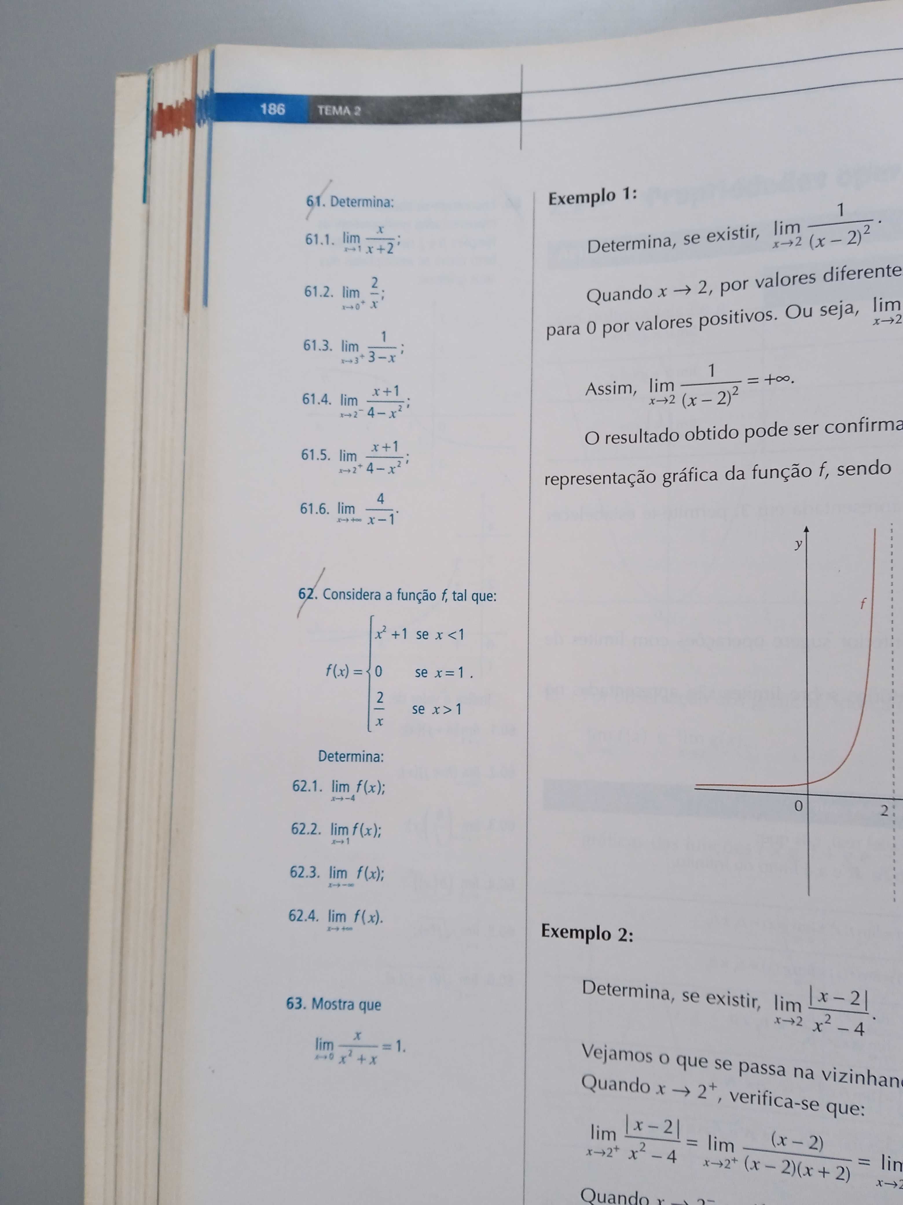 Livros de Matemática A 11º e 12º ano