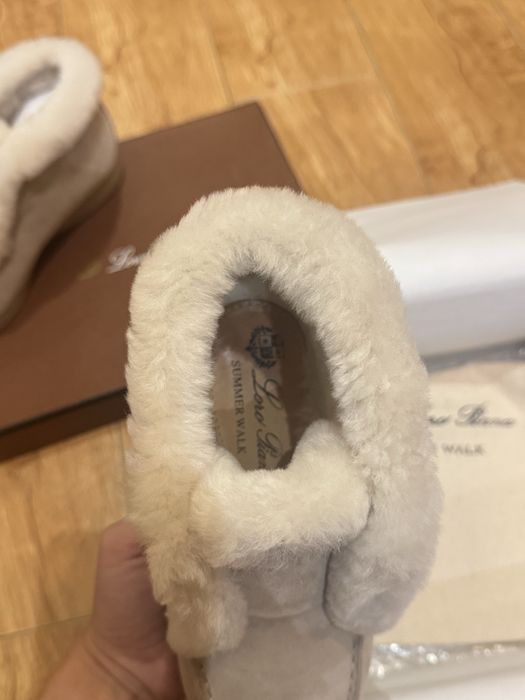 Лофери на хутрі в стилі Loro Piana