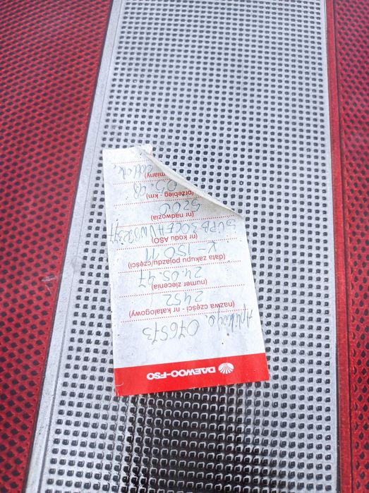 Odblask atu polonez benda klapa tyl daewoo fso kombi cargo