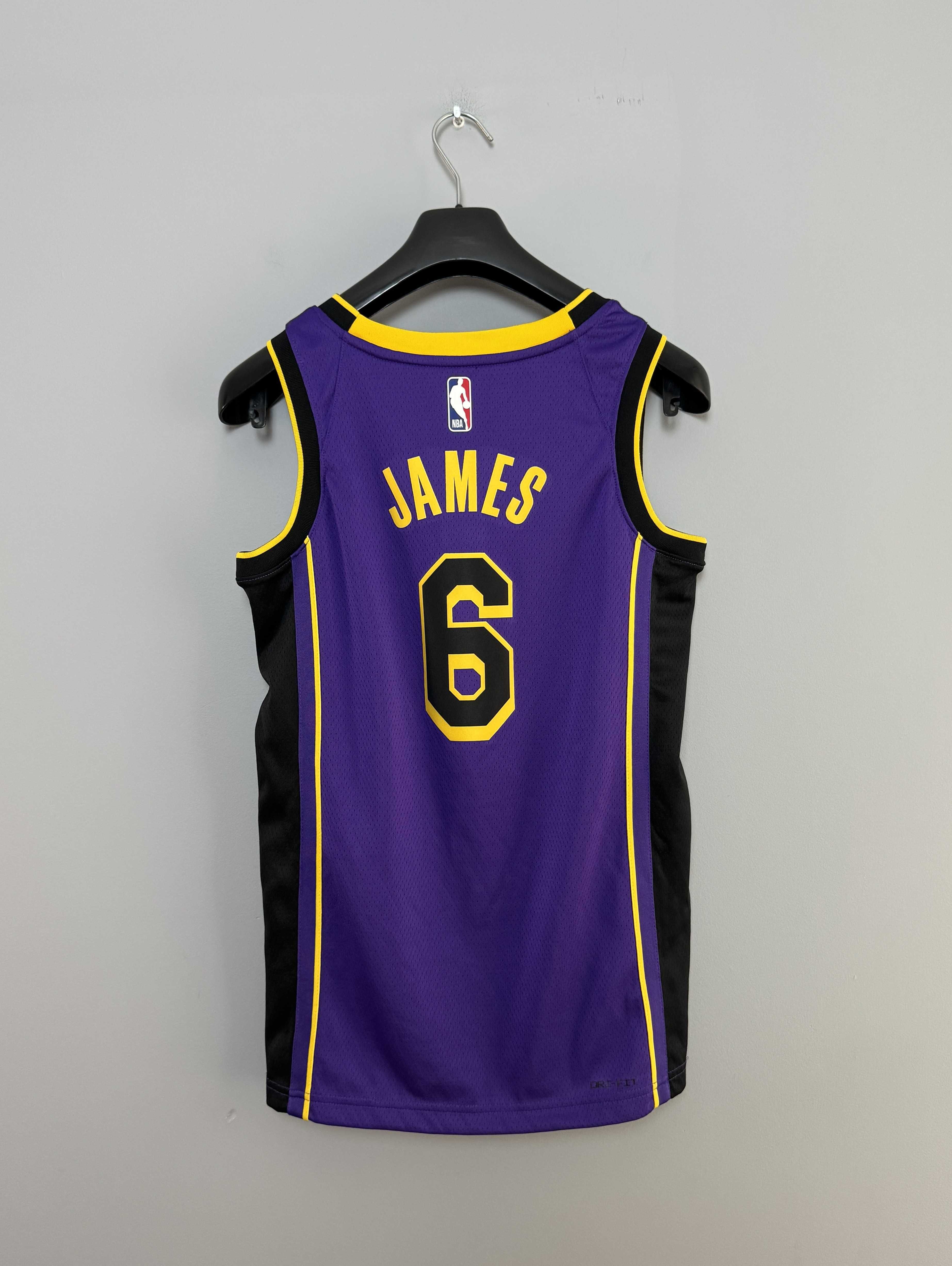 Koszulka Koszykarska Nike Jordan LA Lakers Lebron James #6 Rozmiar XS