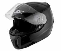 Nowy kask JDC Prism rozmiar L czarny kask motocyklowy pełny black