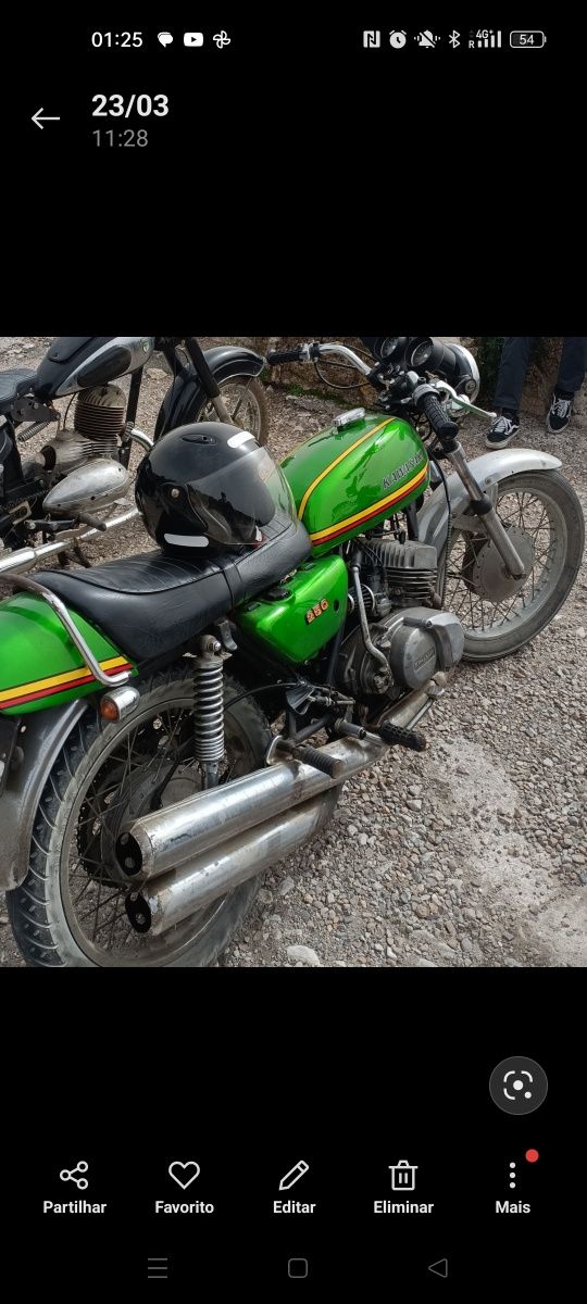 Kawasaki S1 tricilindrica 250