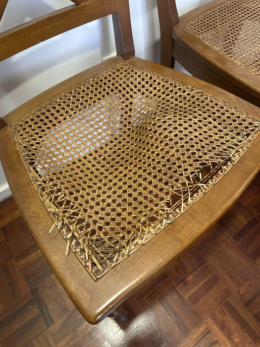 6 cadeiras de mesa de sala de jantar