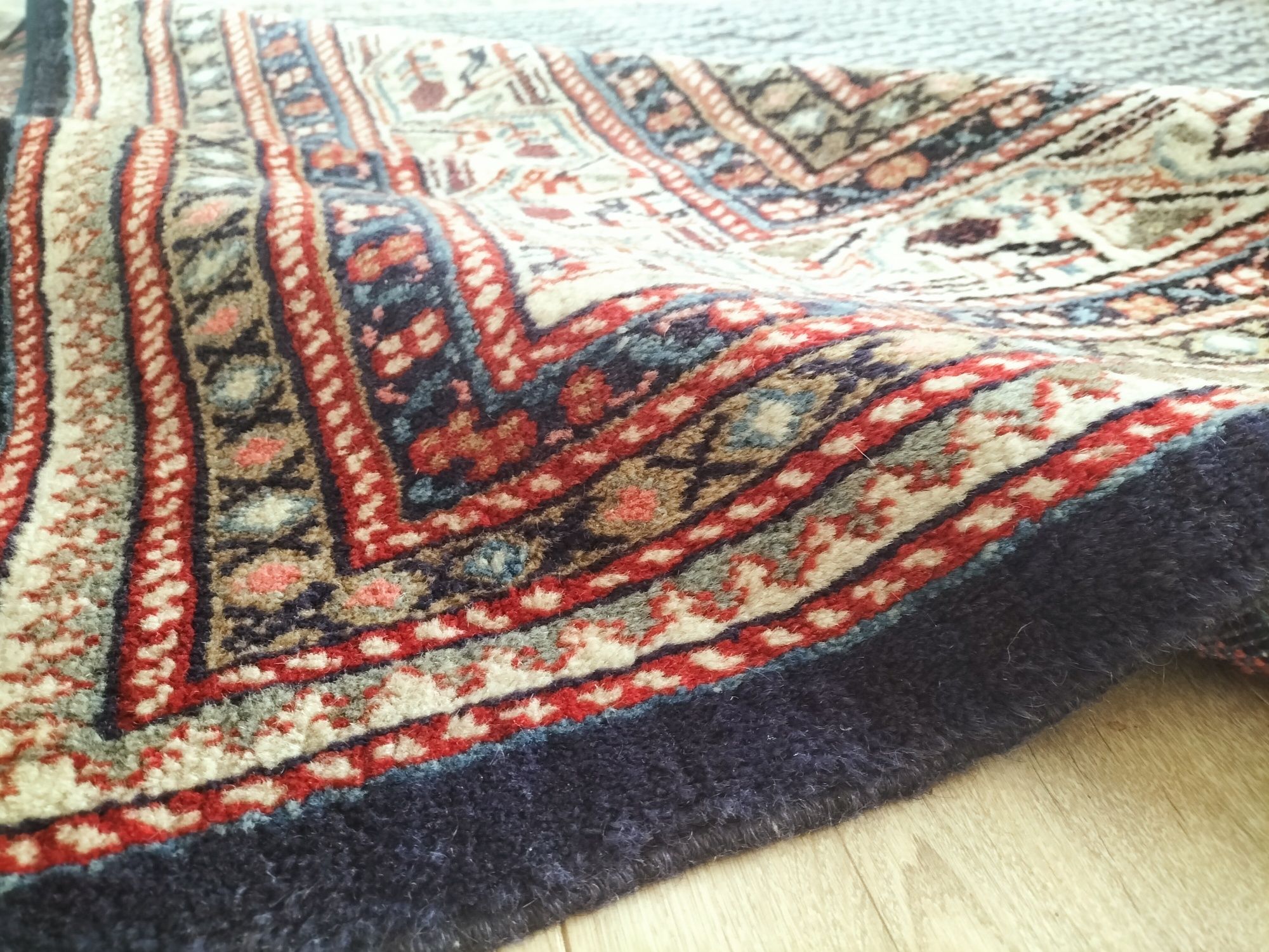 Przepiękny Irański ręcznie tkany wełniany dywan Mir 210x330cm nr 1143