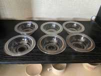conjunto 6 tacas para sobremesa