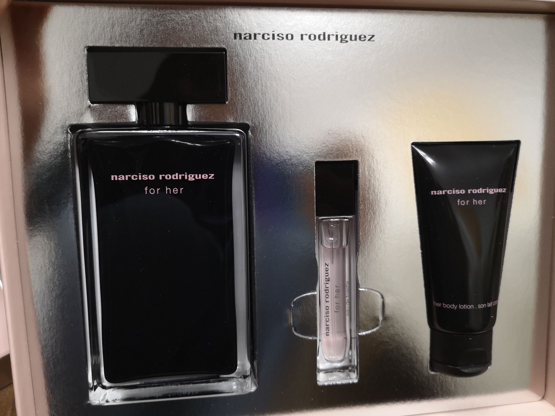 Narciso rodriguez for her 100ml EDT zestaw