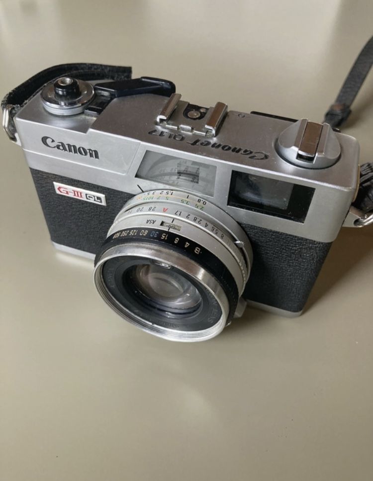 Canon G-III QL17 35mm Maquina fotográfica