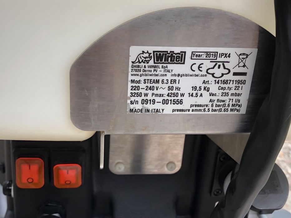 Паропылесос Wirbel POWER STEAM 6.3 ER I - 14168711950