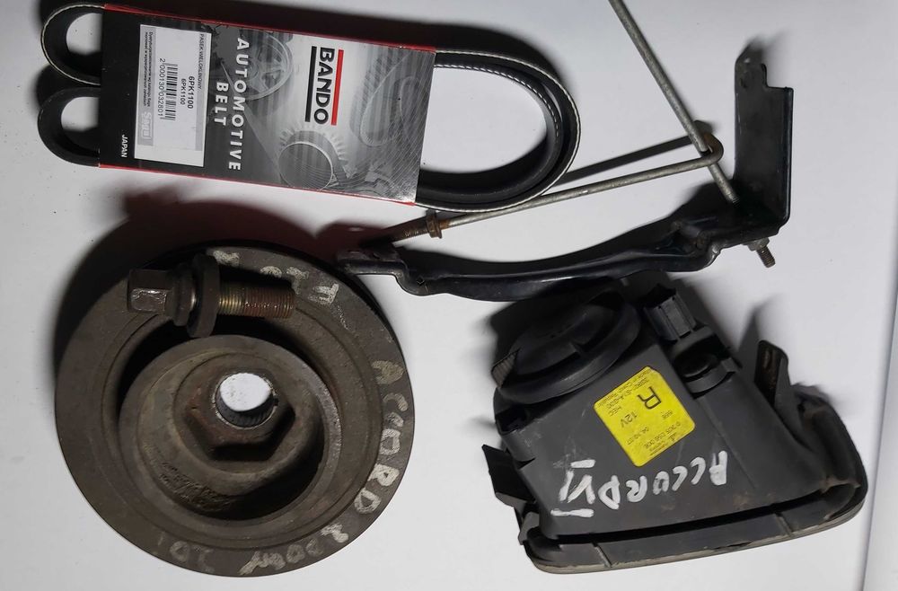 Halogen prawy, koło pasowe, Honda Accord VI gen.