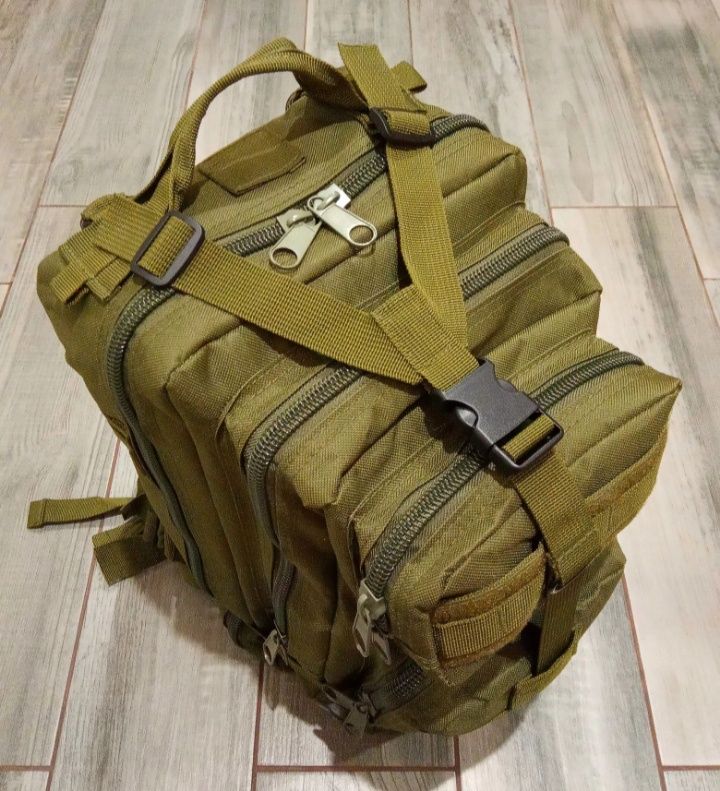 Рюкзак камуфляжный тактический хаки 30л Универсальный.