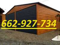Garaż 6x5 drewnopodobny wzmocniony 3x5 3x6 6x5 6x6 9x6 producent