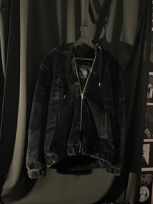 Эко шуба на молнии
