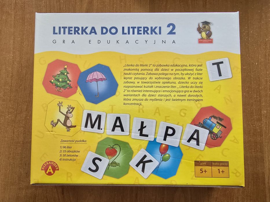 Literka do literki 2 - gra edukacyjna