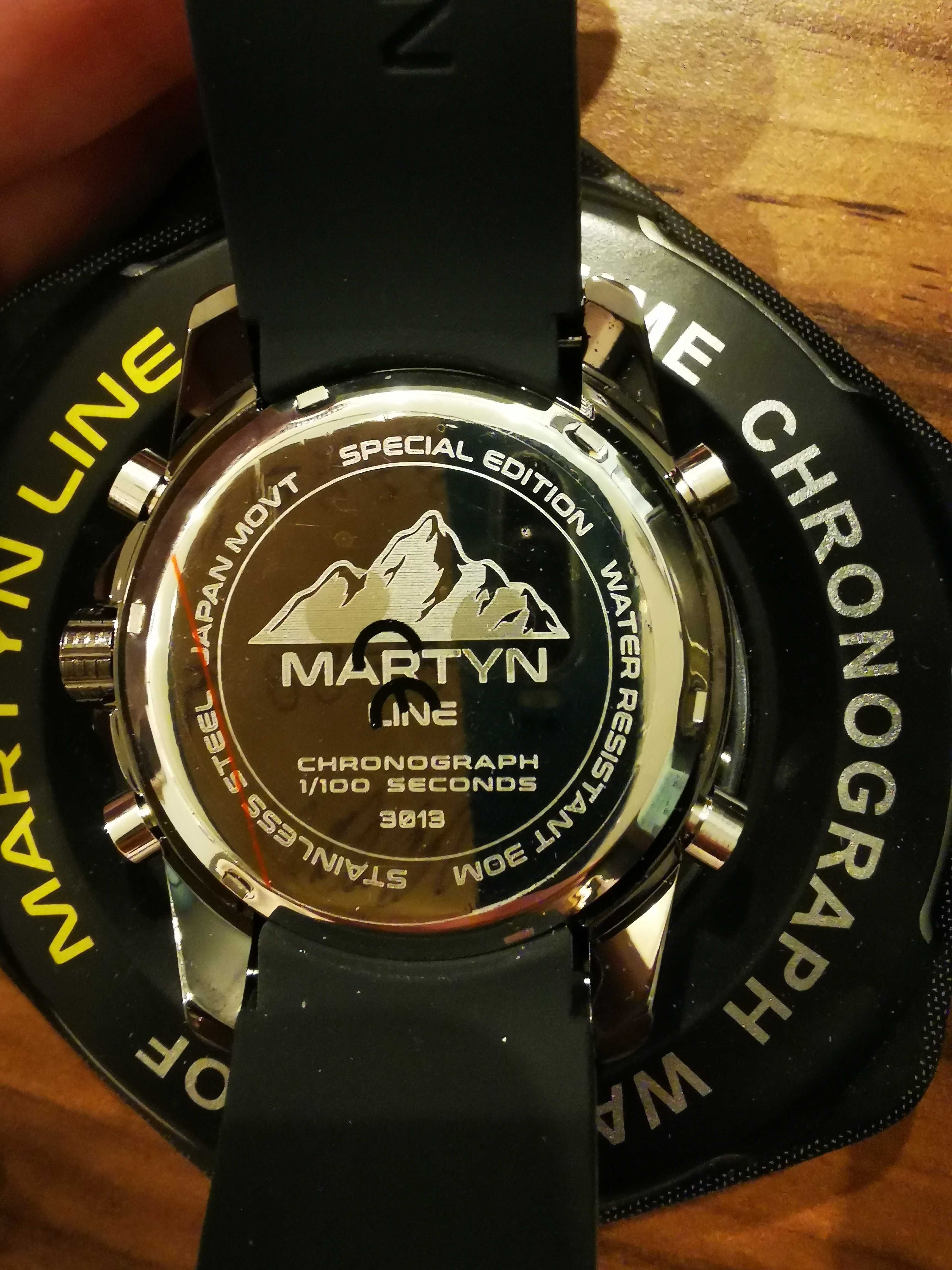 Zegarek Martyn Line Dual Time nowy