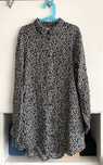 Sukienka szmizjerka 152 h&m kwiatki 11-12