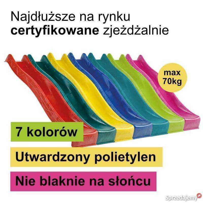 Zjeżdżalnia KBT 3 metry ogrodowa / Ślizg dla dzieci – wodna Plac zabaw