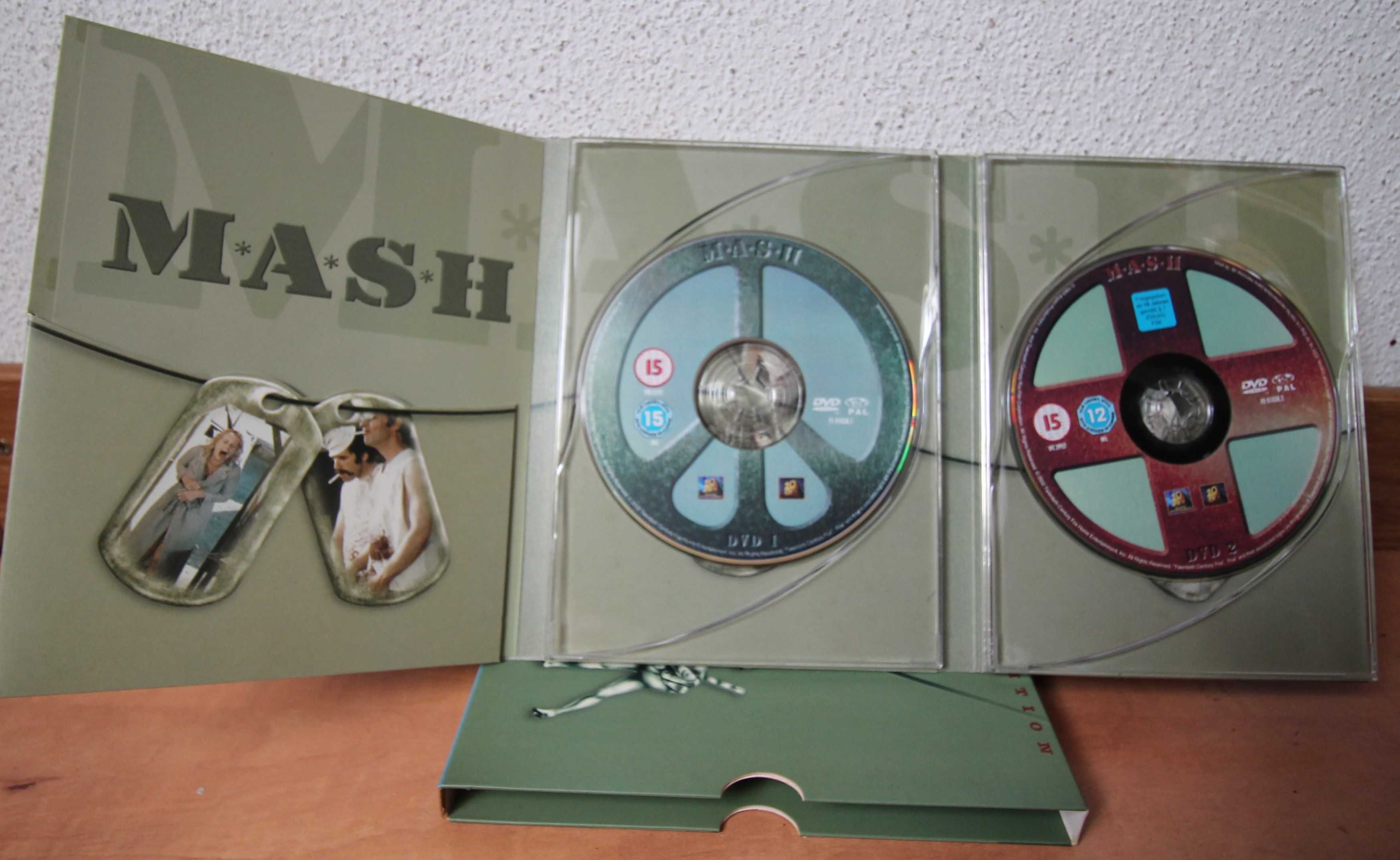 Dvd M.A.S.H. - comédia - Donald Sutherland - edição especial - 2 dvd's