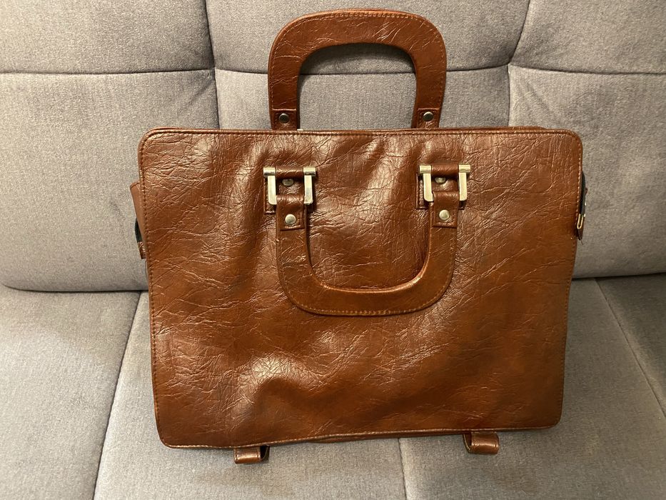 Teczka aktowka skórzana