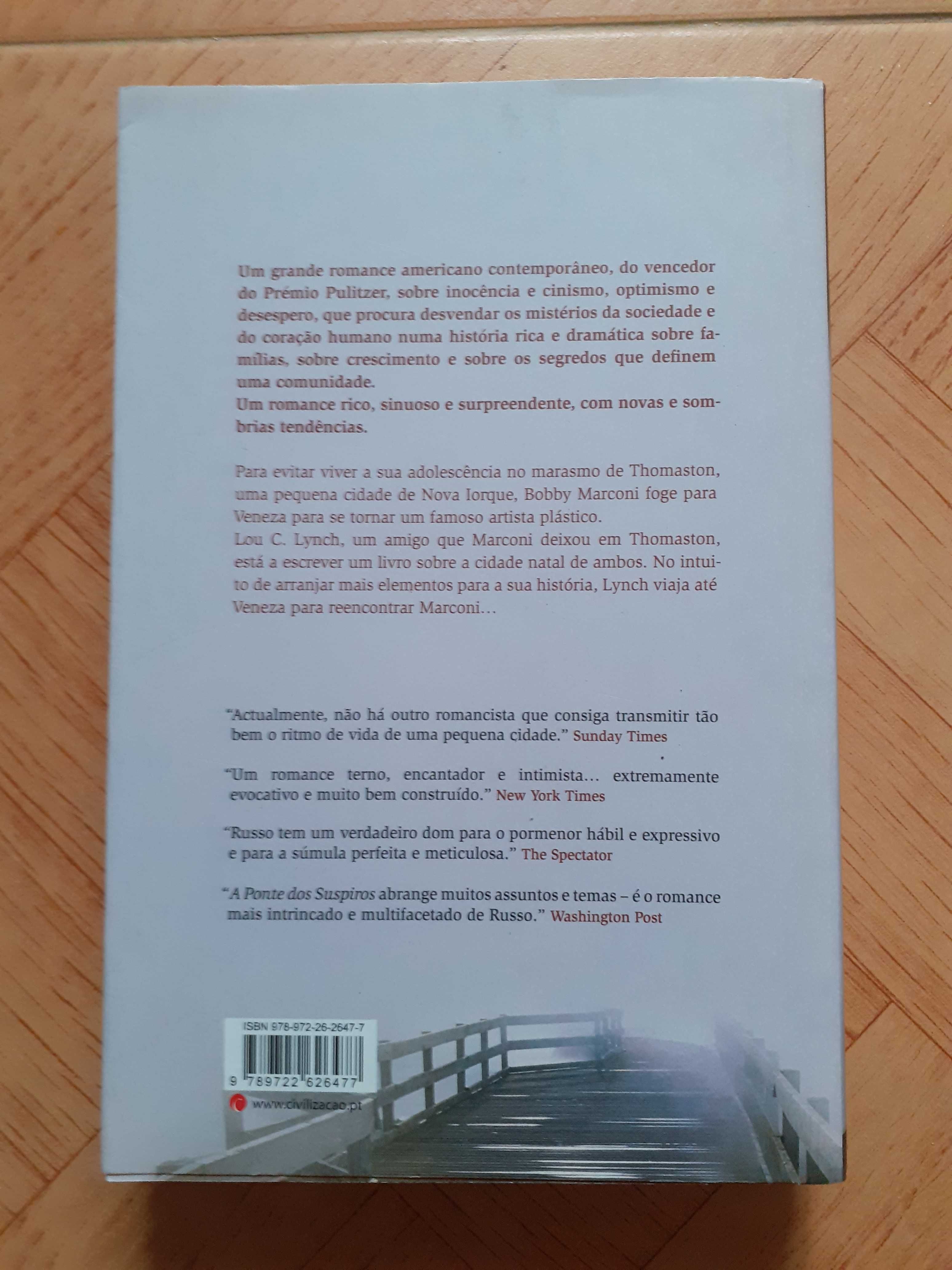 Livro A Ponte dos Suspiros