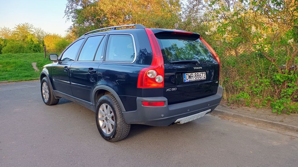 Volvo XC90 D5 2.4d 185/205KM 7osób automat AWD serwisowany Full opcja