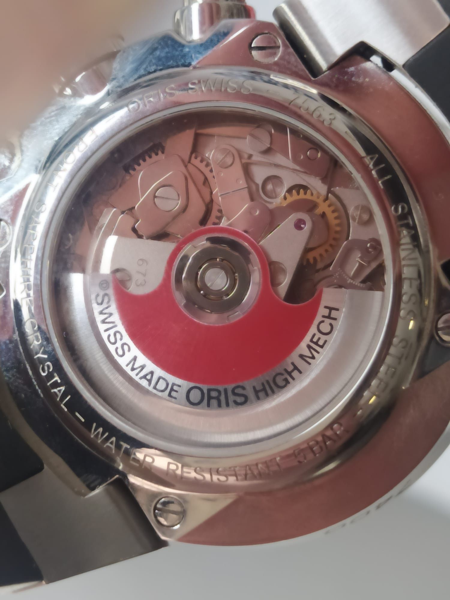 Oris Williams F1, Chronografo Automático