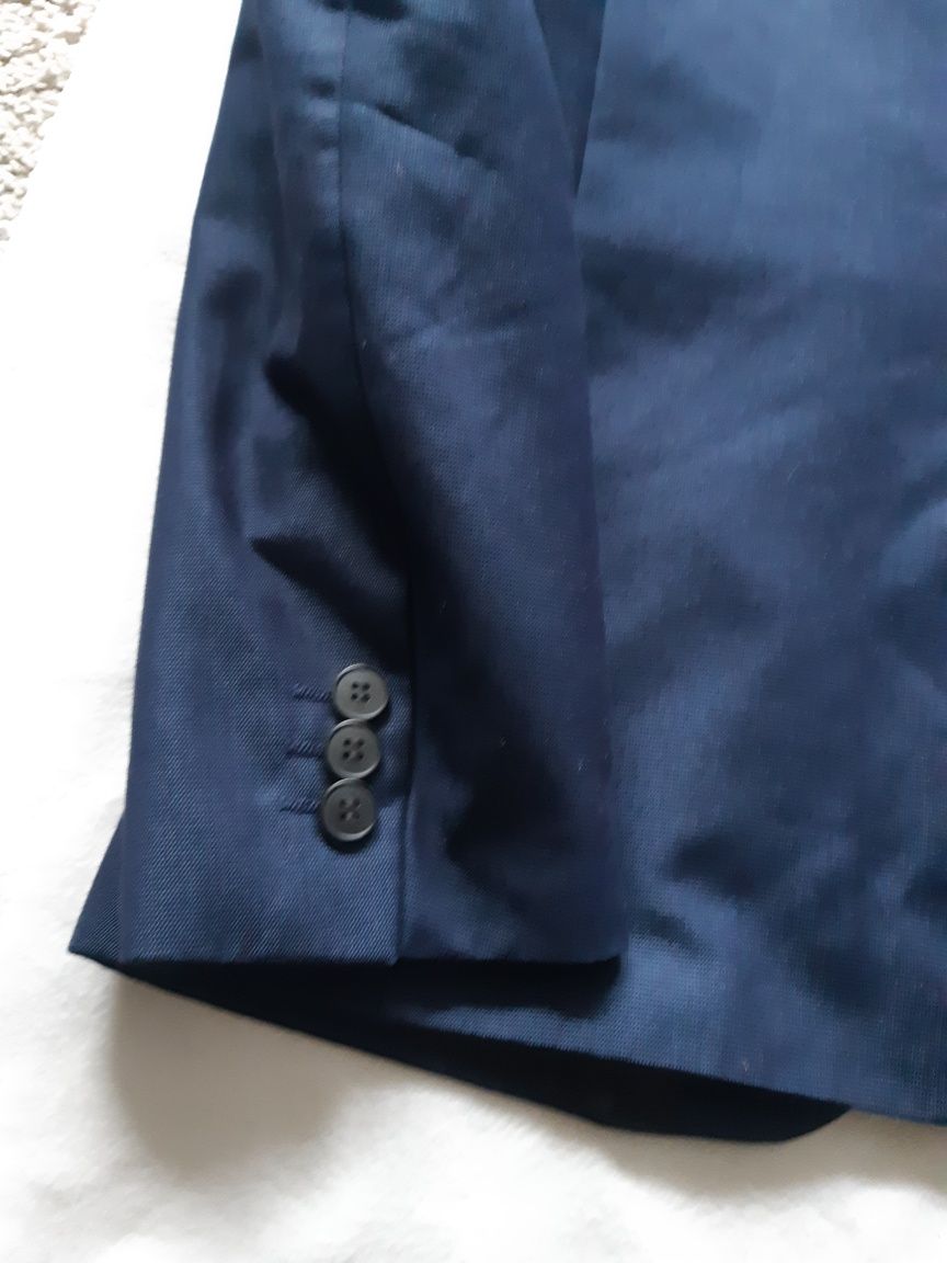 Granatowa marynarka męska marki H&M rozmiar 50
