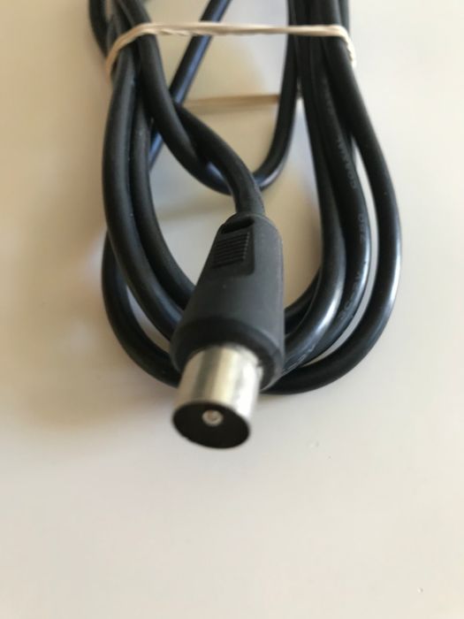 Cabo Co-Axial (para televisão ou Box)