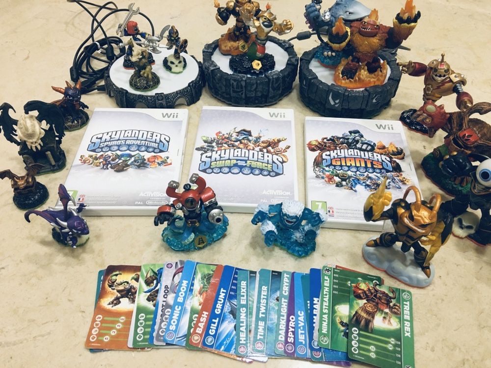 Jogos Skylanders para Wii