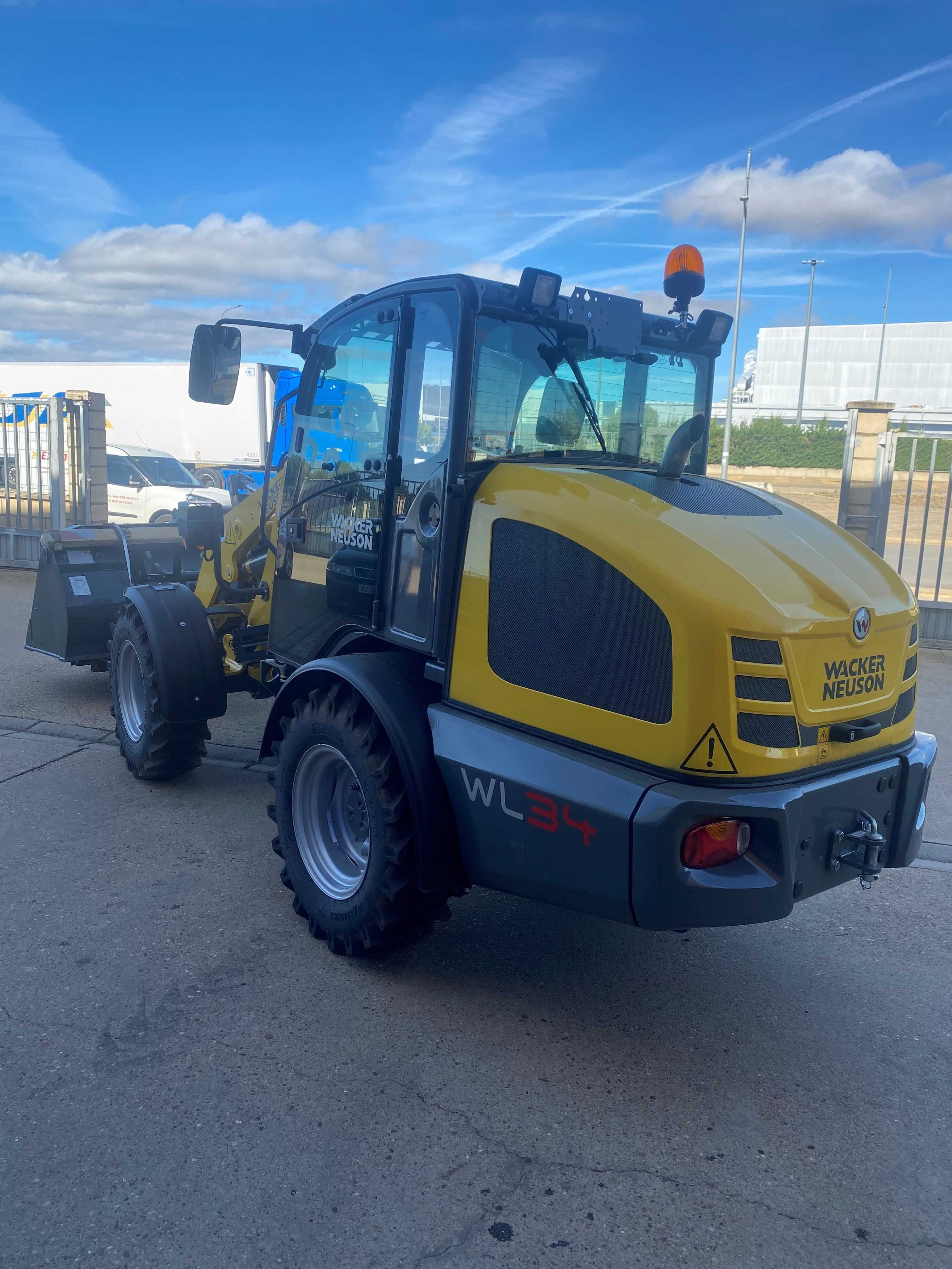 WACKER NEUSON Carregadora de rodas WL34 nova à venda – pronta entrega