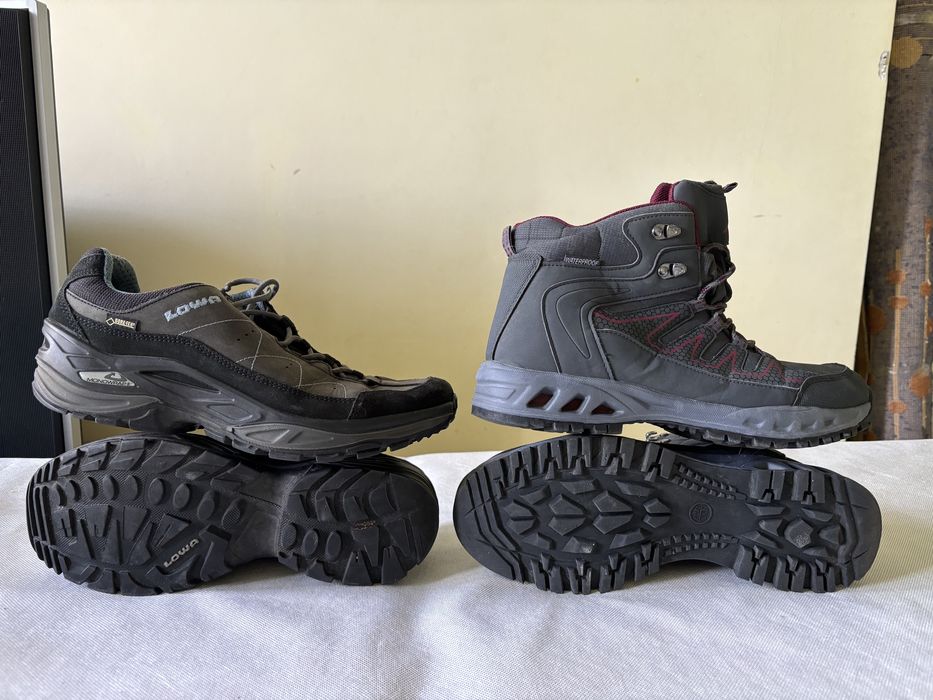 Трекінгові ботінки Lowa gore-tex шкіряні