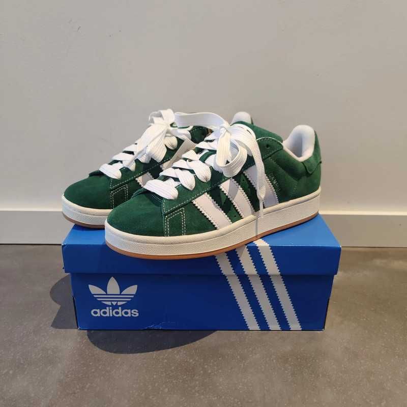 adidas Campus 00s Dark Green Cloud White 38