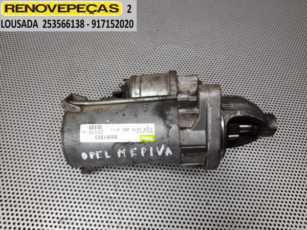 Motor de arranque OPEL Meriva A