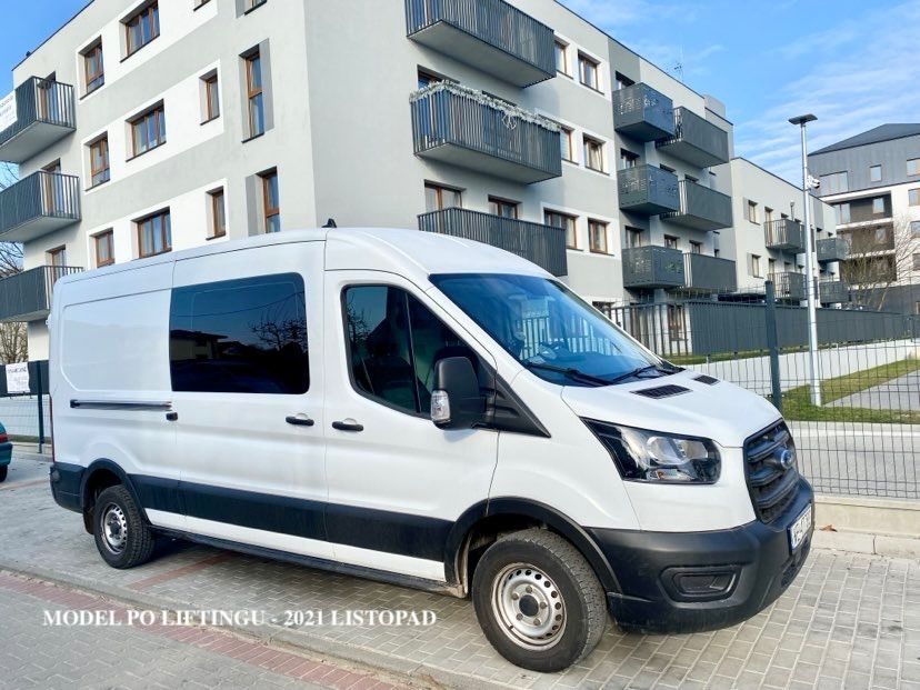 Ford Transit  * SalonPL * 3 drzwi * ASO * Gwarancja * VAT 23 * Bezwypadek * L3H2 *