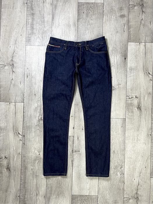 Tommy hilfiger denim джинсы штаны w34 l30 размер синие оригинал