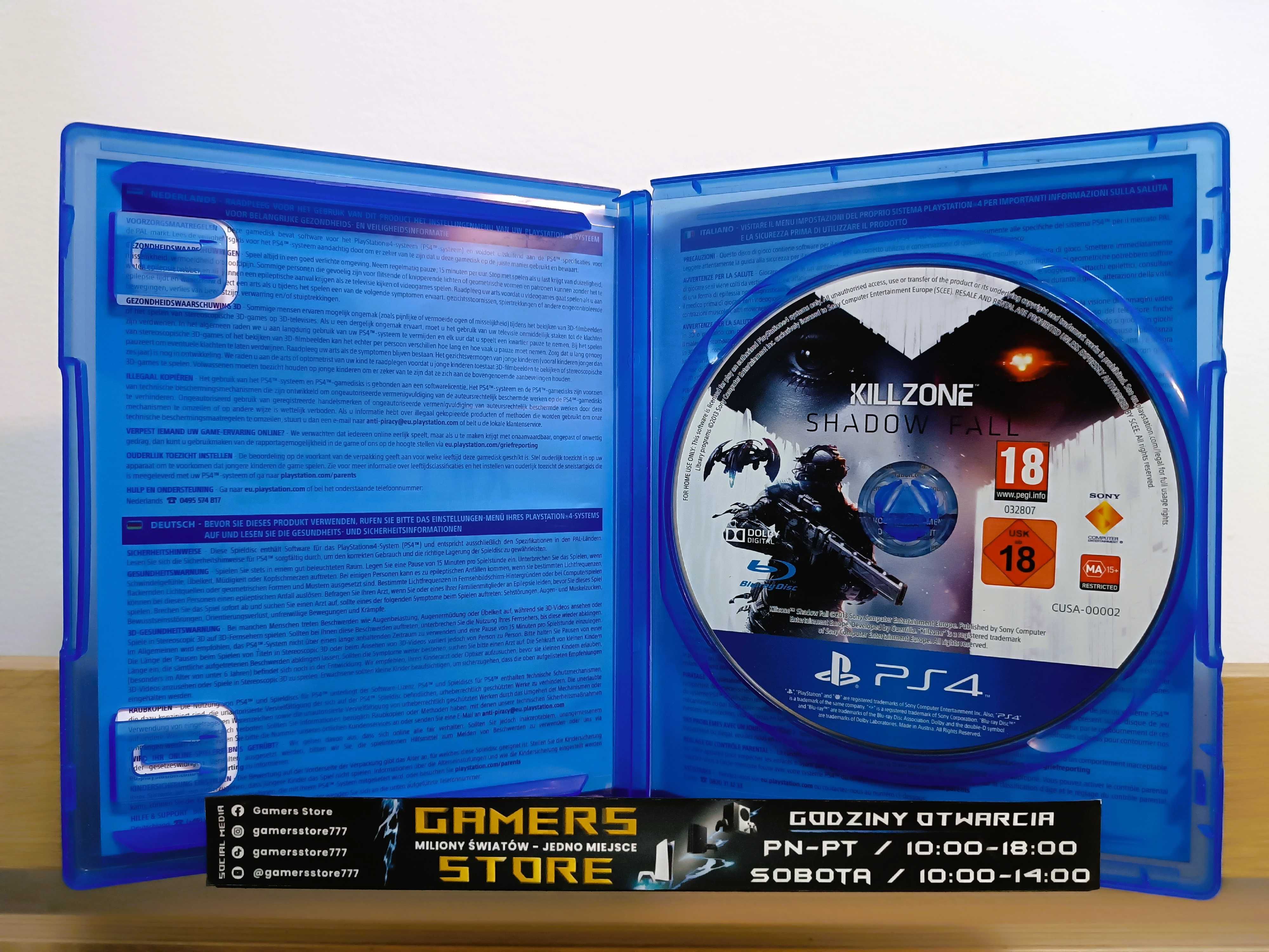 Killzone Shadow Fall - PlayStation 4 - GAMERS STORE
