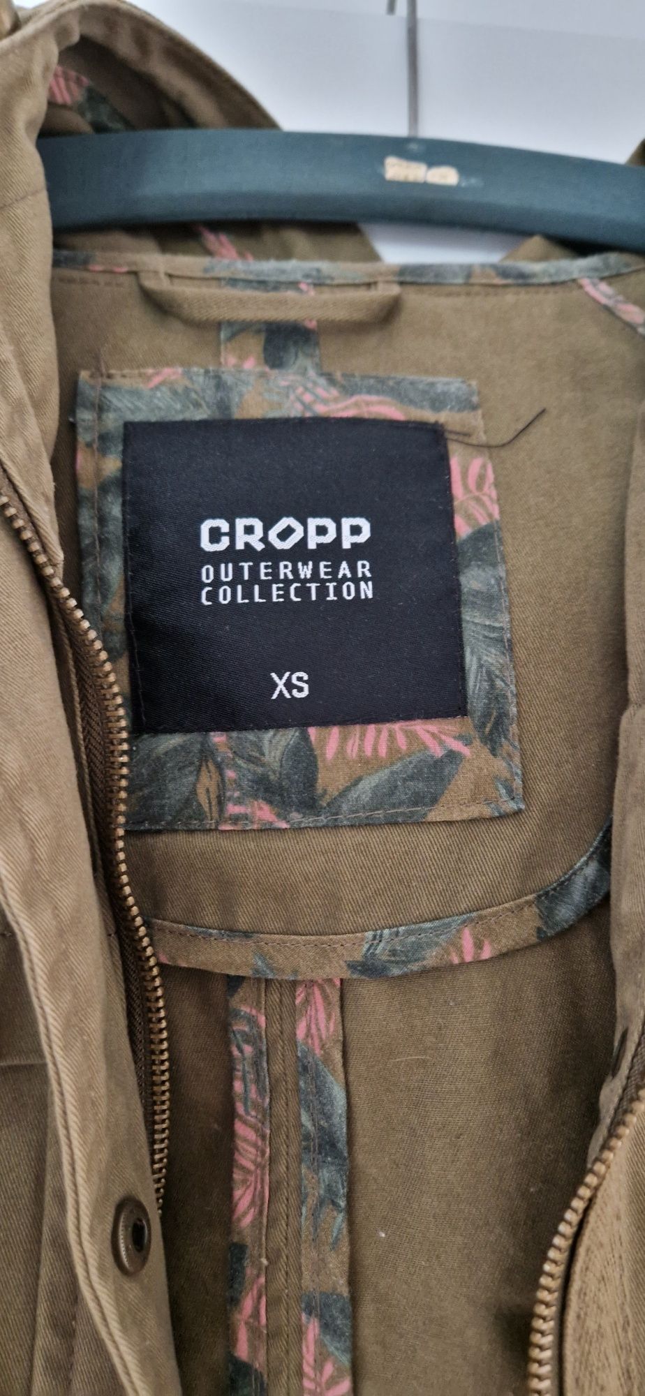 Kurtka parka zielona Cropp XS