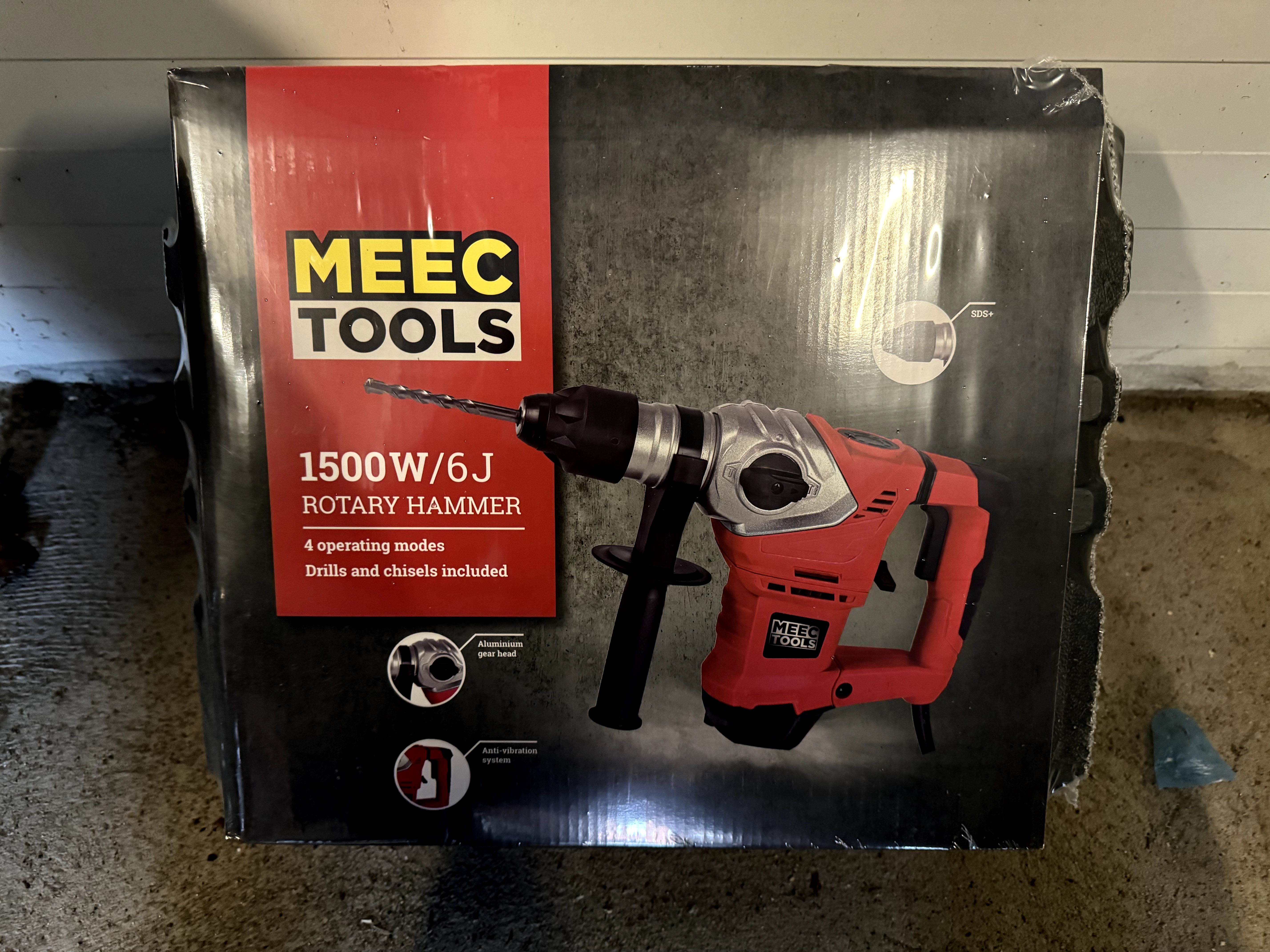 Młotowiertarka Meec Tools 1500 W 6 J