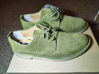Продам замшевые мокасины CLarks originals мужская обувь туфли кожа