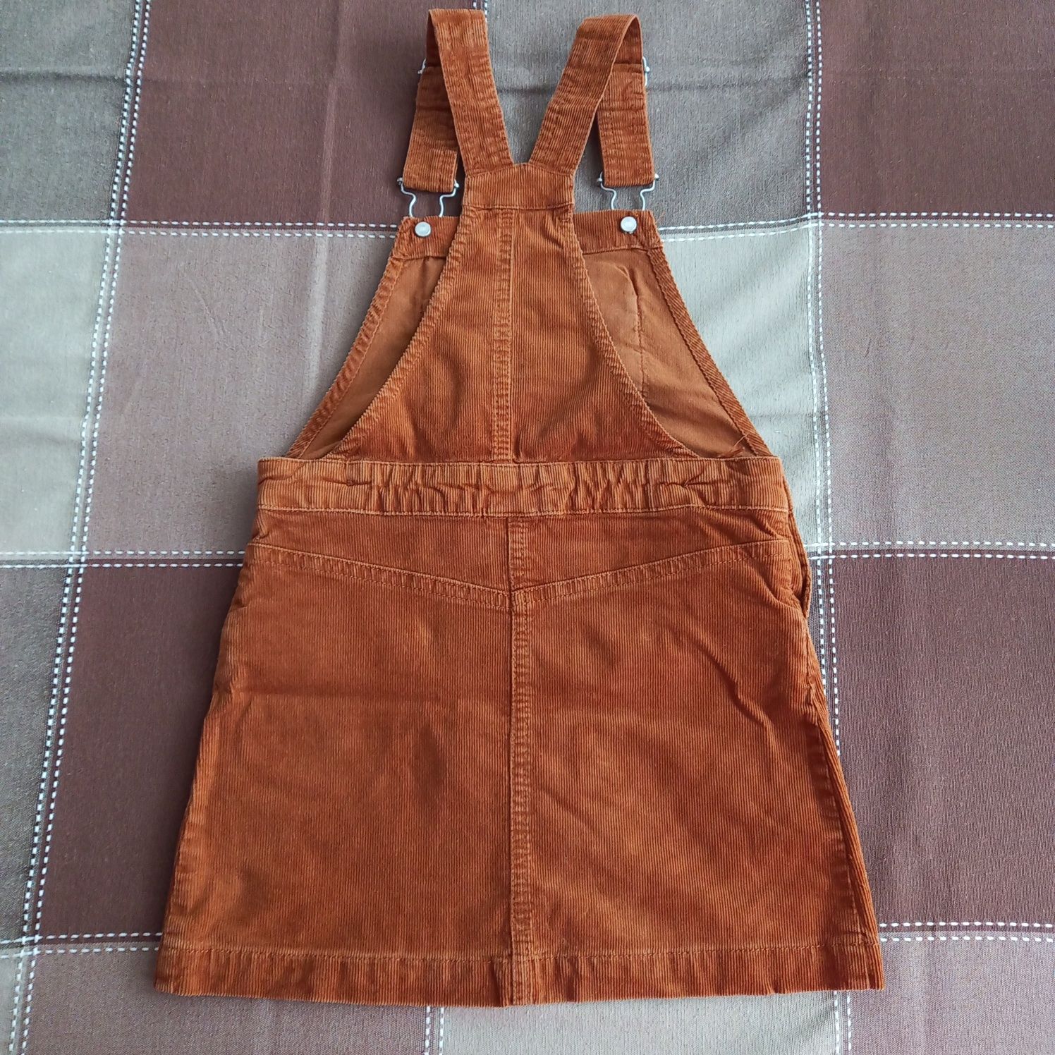 Sukienka ogrodniczka Lindex, kotek, rozmiar 98-104