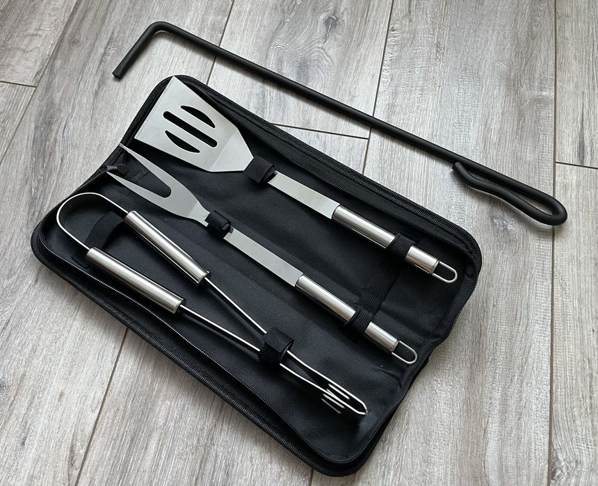 кочерга коцюба + Набір для барбекю грилю мангала