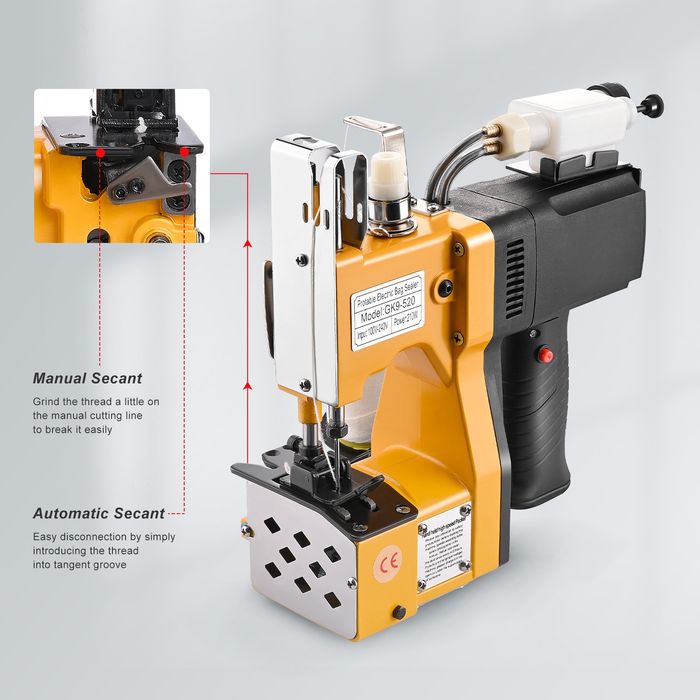 Máquina fechar sacos (nova)