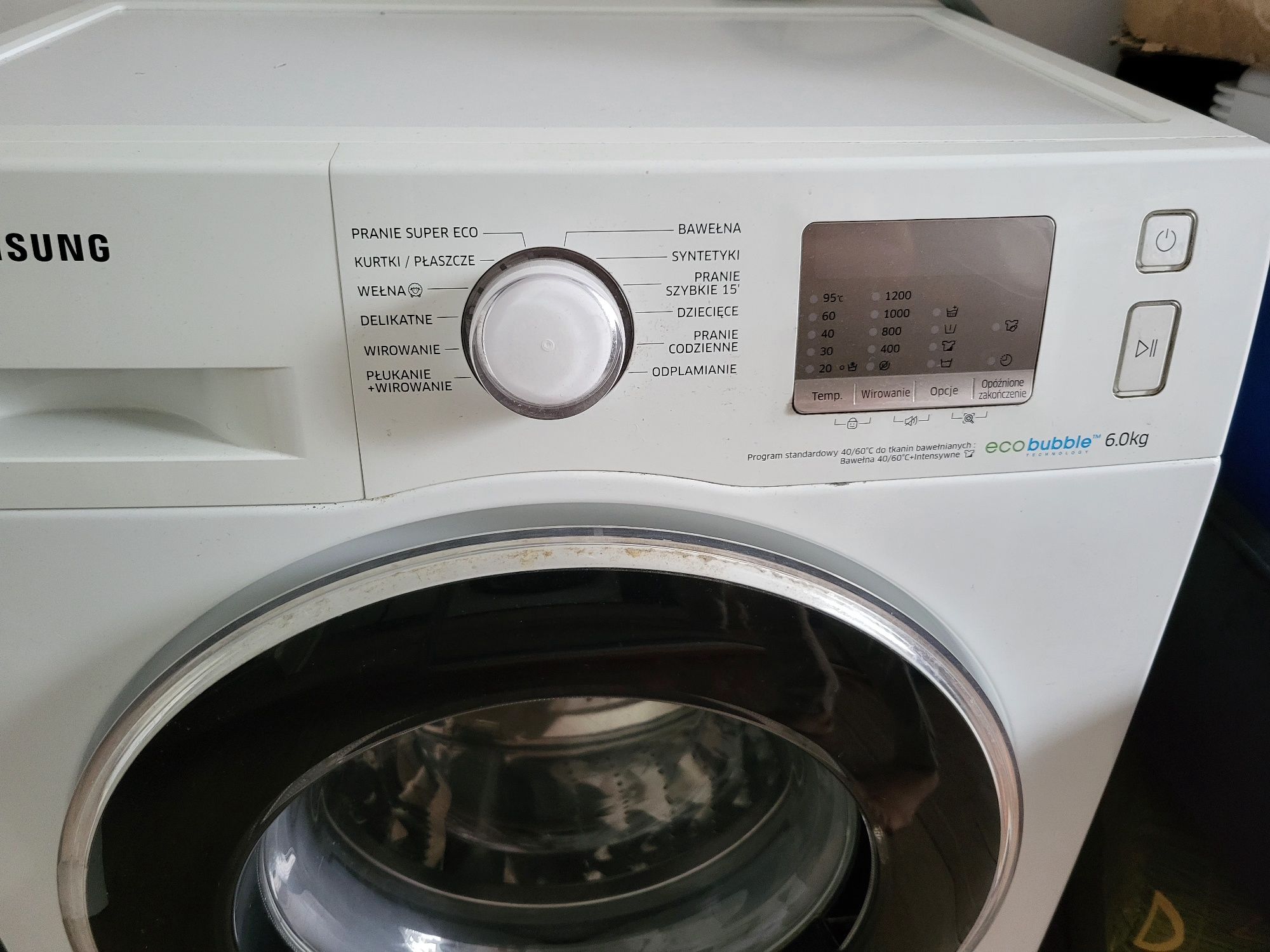 Pralka samsung eco bubble slim 42 cm 6 kg