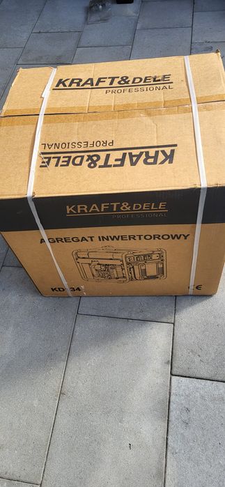 Продам генератор бензиновый kraft dele kd134, 3,5 квт
