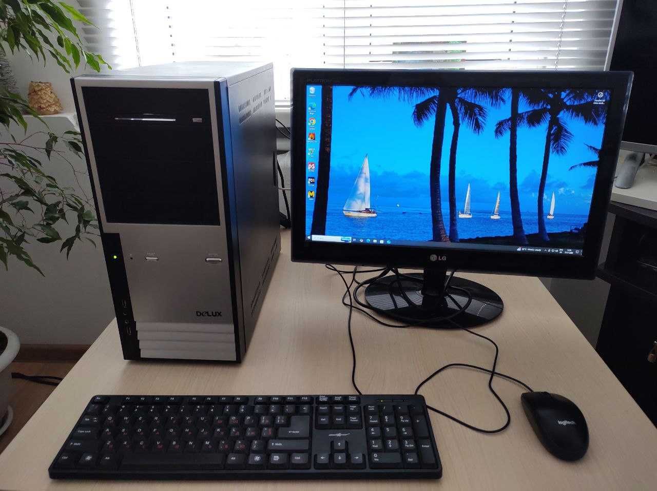 Игровой компютер Core i5 +16Gb +SSD+HDD видеокарта AMD RX470 4Gb Win10