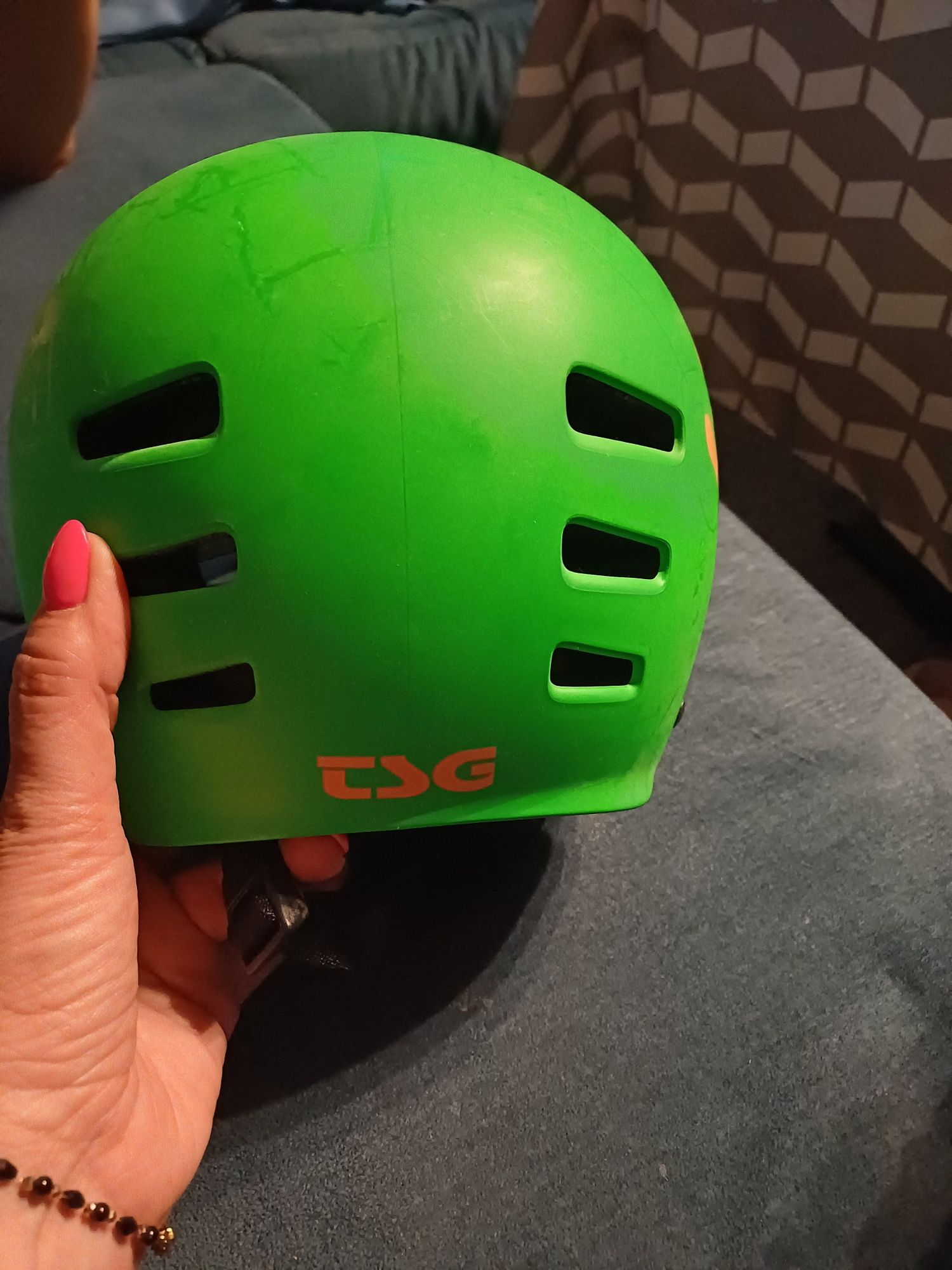 Kask TSG X Scootive Evolution Splash Mega Okazja! Stan bardzo dobry